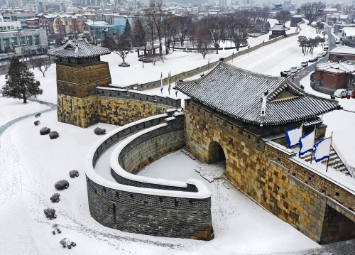 Suwon Hwaseong Fortress_Hwaseo Gate